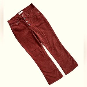 Madewell Demi bootcut cords